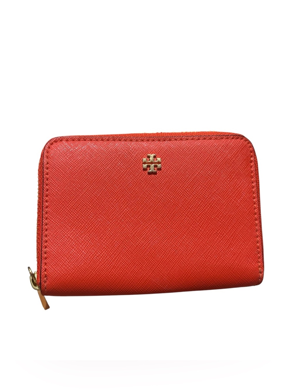Tory Burch Saffiano leather zip-around wallet